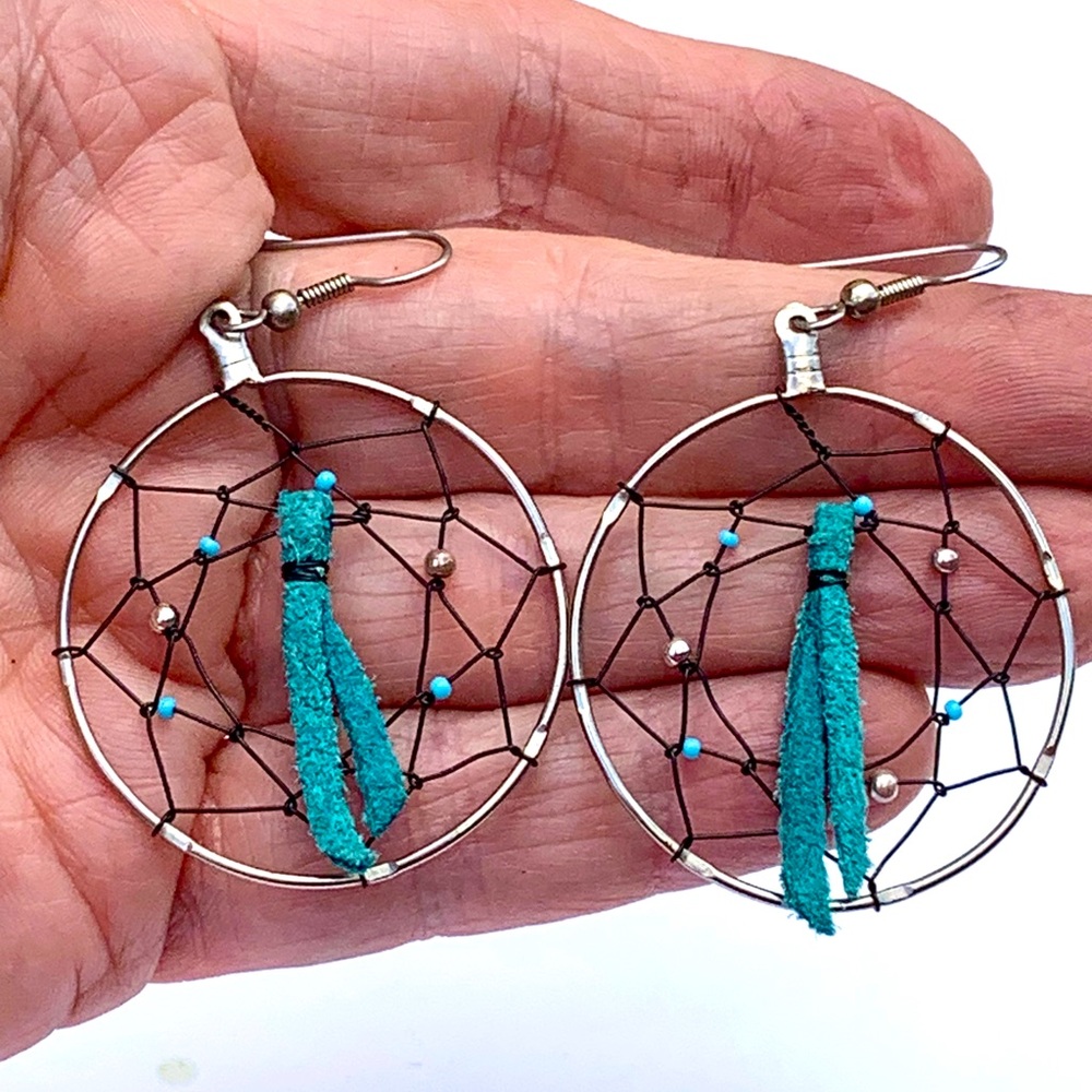 Dreamcatcher earrings